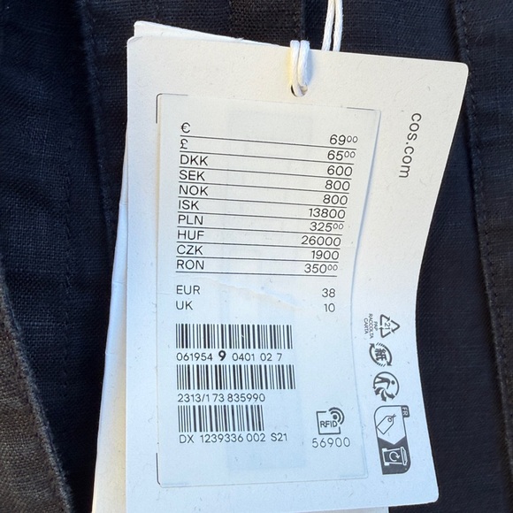 COS Dark Blue Garment - Picture 2 of 3